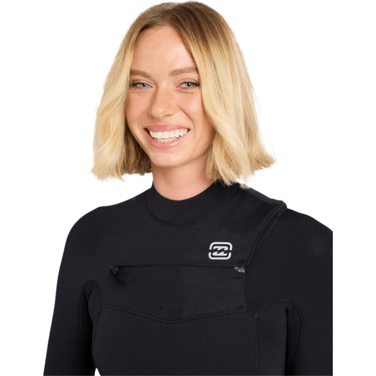 2026 Billabong Womens Furnace Revo 5/4mm Chest Zip Wetsuit ABJW100243 - Black